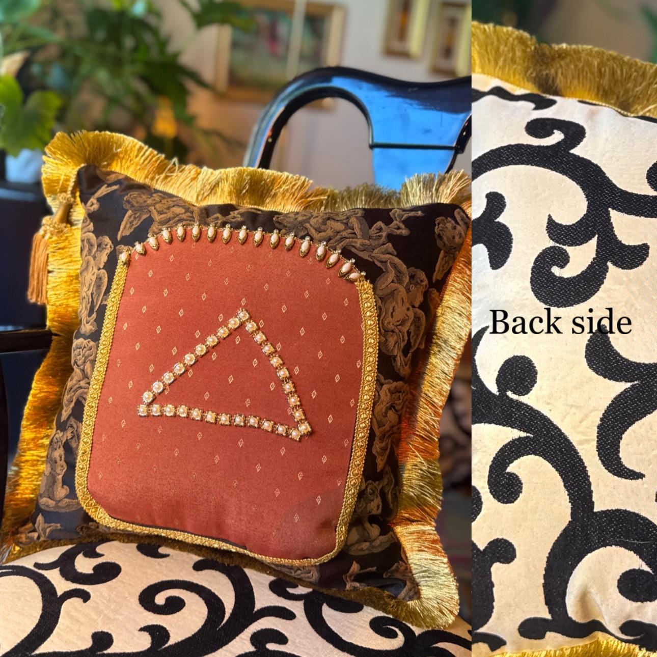 Portal Pillow 8 - Sentimental Triangle