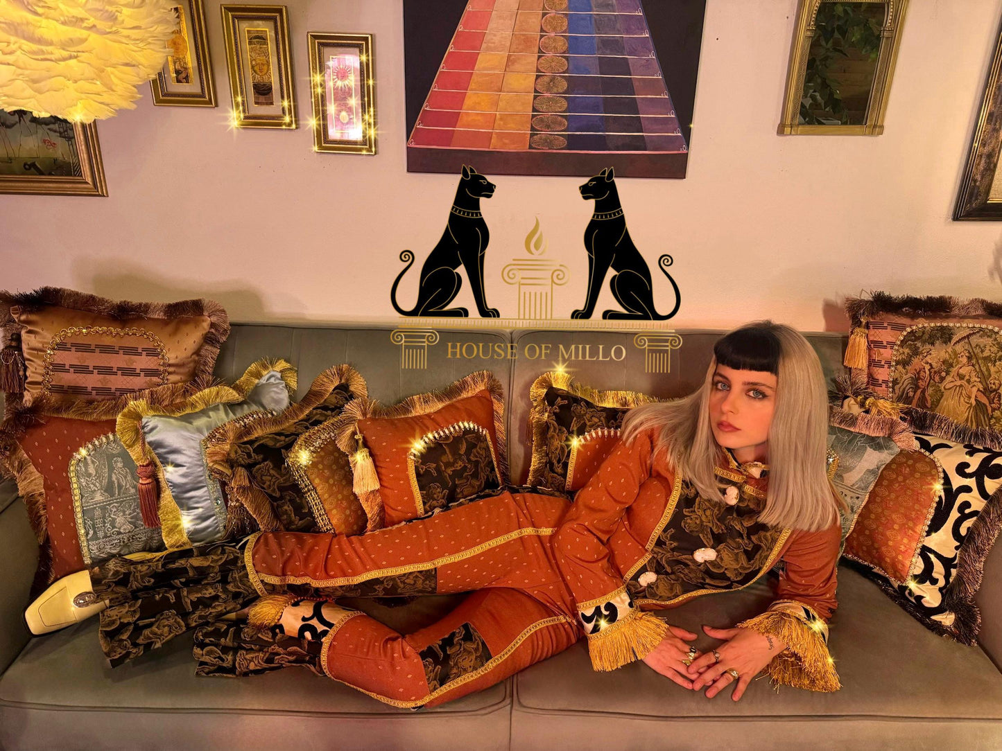 Portal Pillow 9 - The Champagne Witch