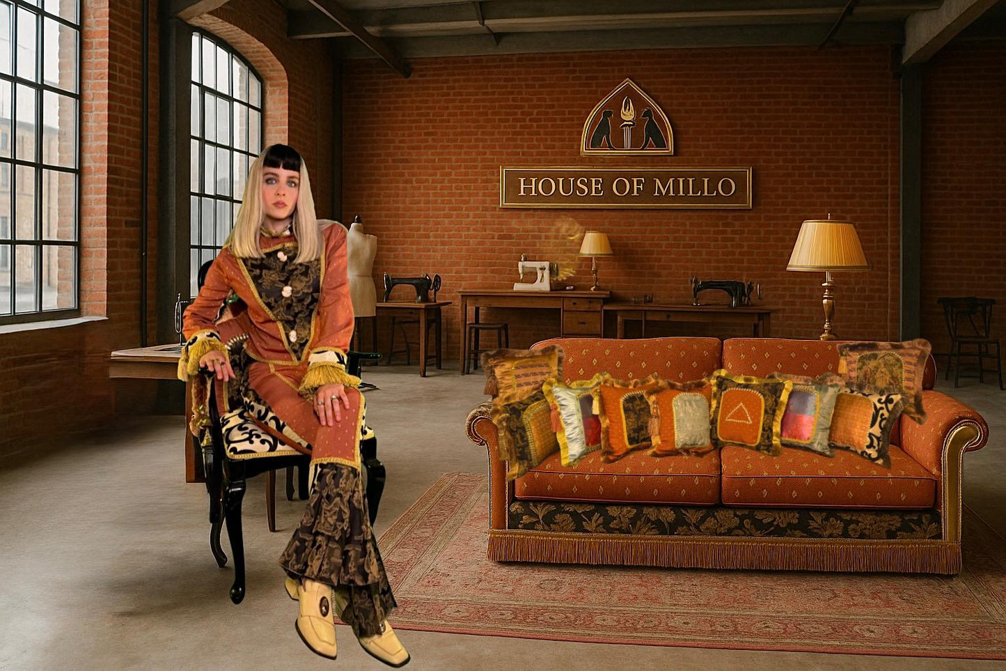 Portal Pillow 9 - The Champagne Witch