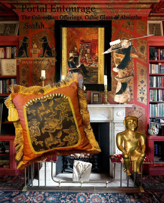 Portal Pillow 9 - The Champagne Witch