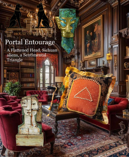 Portal Pillow 8 - Sentimental Triangle