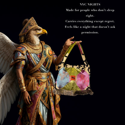 NYC Nights Tote Bag - Champagne Witch Collection
