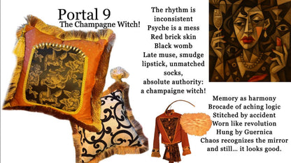 Portal Pillow 9 - The Champagne Witch