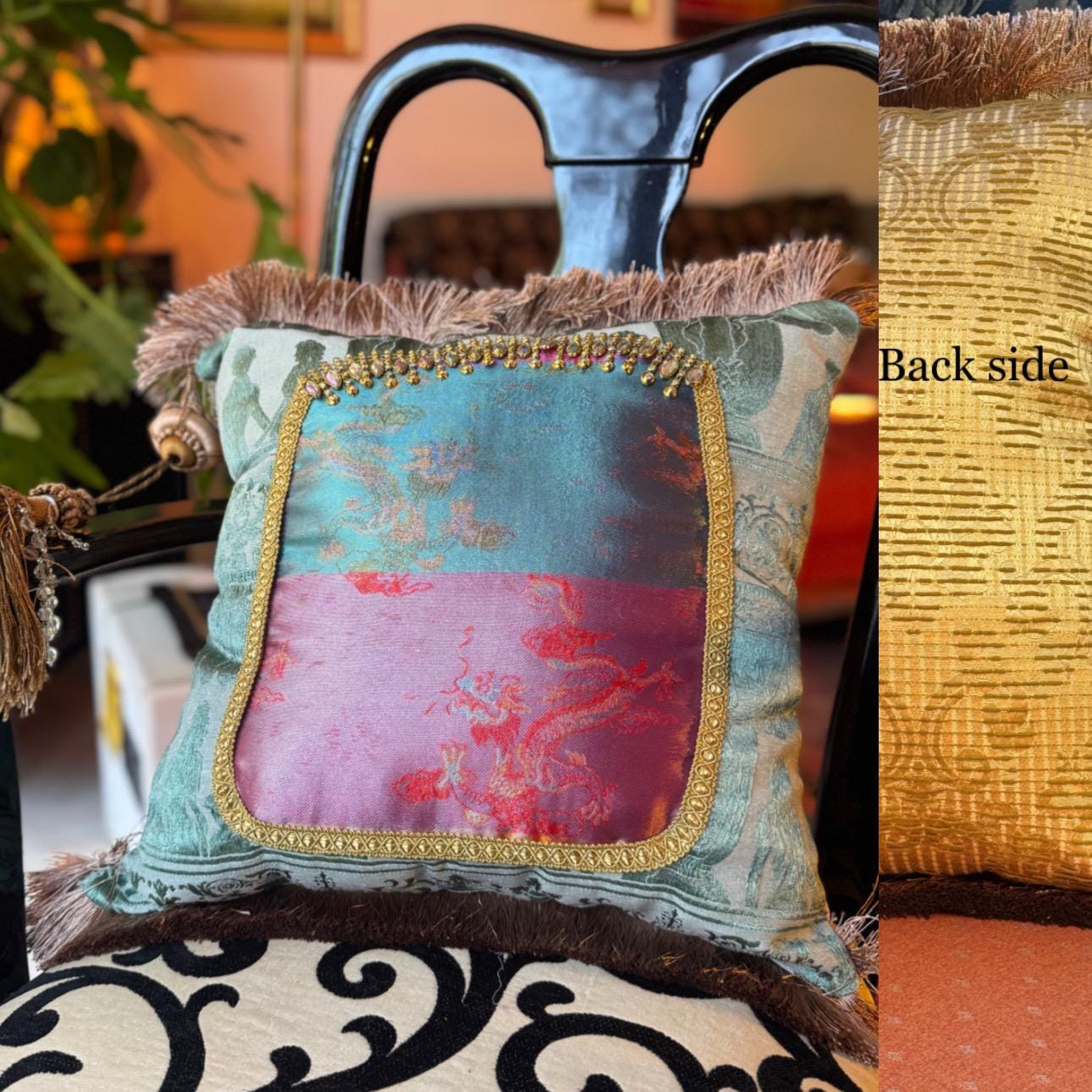 Portal Pillow 2 - The Temple Flame
