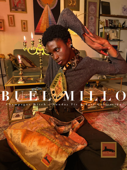 The Off-Kilter Romantic Tote Bag- Champagne Witch Collection