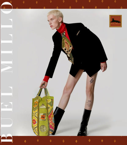 The Polite Plot Twist Necktie - Champagne Witch Collection