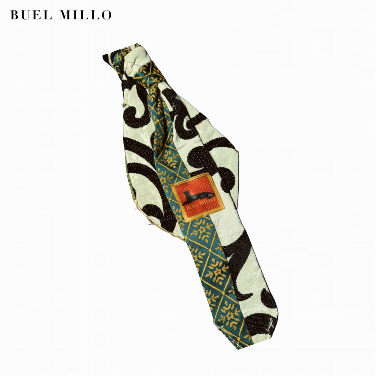 The Polite Plot Twist Necktie - Champagne Witch Collection