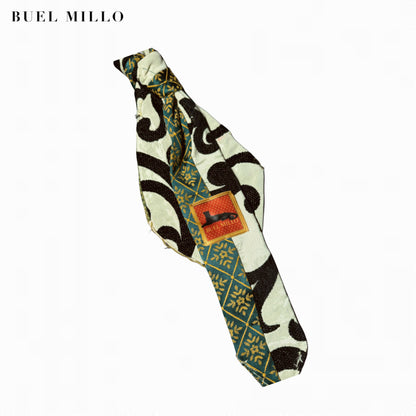 The Polite Plot Twist Necktie - Champagne Witch Collection