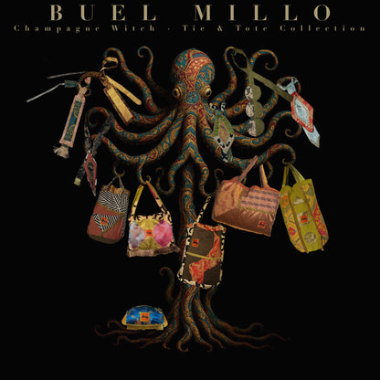 The Strange Visitor Tote Bag - Champagne Witch Collection