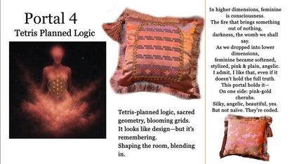 Portal Pillow 4- Tetris Planned Logic