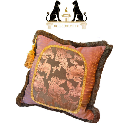 Portal Pillow 7 - Antique Violet Pulse of Gaia