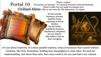 Portal Pillow 10 - Civilized Aliens